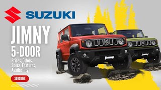 2024 Suzuki Jimny 5Door Philippines Prices Colors Specs Features Availability [upl. by Kampmeier]