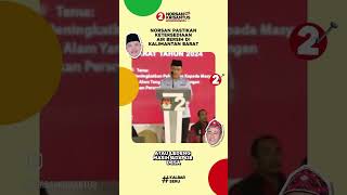 Debat ke✌️ Calon Gubernur dan Wakil Gubernur Kalbar 2024rianorsan krisantuskurniawan [upl. by Eelibuj826]