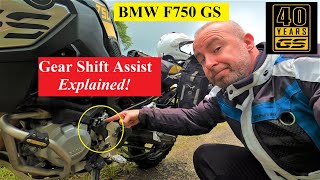 BMW GS Motorbikes  Gear Shift Assist  Explained [upl. by Beattie803]