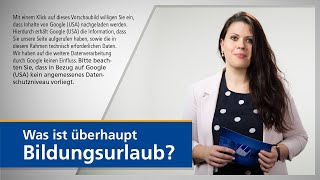 Was ist Bildungsurlaub DAATechnikum [upl. by Wanda937]