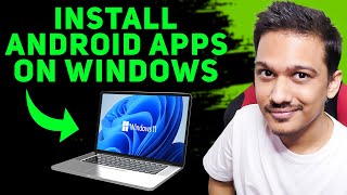 How To Install Apk Files on Windows 11 PC  Without Emulator [upl. by Adlesirg]