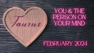 💗TAURUS LOVE TAROT💗 “Aren’t You Tired” FEBRUARY 2024 [upl. by Jazmin]