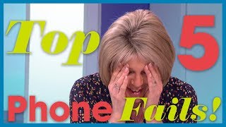 Top 5 Phone Fails  Loose Women [upl. by Anirbaz]