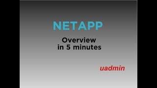 NetApp ONTAP CLUSTER overview in less than 5 minutes [upl. by Joette]