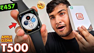 T500 Smartwatch Unboxing and Review 😍  BT Calling Under 500 [upl. by Eniagrom]