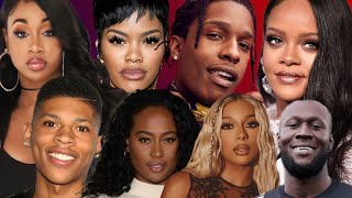 Sidney Starr amp Bryshere Get CozyTeyana Clap Back  Kayla Nicole Victoria Monet kiss Stormzy RiRi💍 [upl. by Mychael]