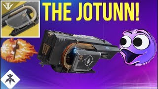 New Exotic Fusion Rifle The Jotunn  Destiny 2 Black Armory [upl. by Mayberry]