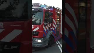 Brandweer frobestraat met spoed do 112 brandweer firefighter emergency [upl. by Erdnassak]