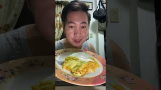 Cheesy Ramen Mukbang with kumander Panalo to [upl. by Celle]