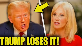 Trump SNAPS LOSES IT In Kellyanne Interview Gone WRONG [upl. by Audsley]