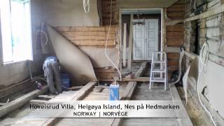 Hovelsrud Villa Helgøya Island Nes på Hedmarken NORWAY [upl. by Anielram542]