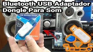 Adaptador Bluetooth USB Dongle Transmissor Para Som [upl. by Bourke996]