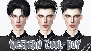 Zepeto Face Tutorial Western Cool Boy  Oplas Zepeto Boy🍷⚔️ [upl. by Yde]