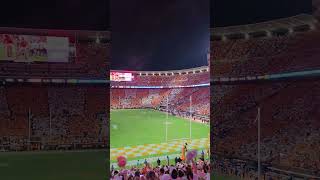 Rocky Top after Sampson TD to give Tennessee 1710 lead vs Florida [upl. by Neelya523]