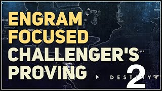 Engram focused Challengers Proving Destiny 2 [upl. by Leroy]