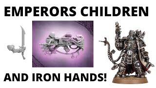 Sonic Weapons  Iron Hands Character  Two Fun GW Model Reveals [upl. by Germin]