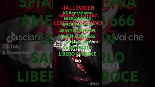 TUTORIAL HALLOWEEN AMEN CLUB 666 LORO NON SANNO URLO LIBERO BYPROCE [upl. by Agate659]