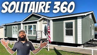 Solitaire Homes 360 Full Tour  Double Wide Manufactured Home  3 Bed  2 Bath [upl. by Barny133]