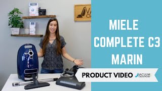 Miele Complete C3 Marin Vacuum Quick Overview [upl. by Dutch]