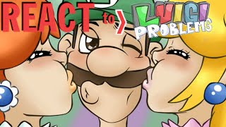 LUIGIKID REACTS TO LUIGI PROBLEMS  NOBODY LIKES MARIO [upl. by Mariam148]