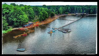 Jezioro Paprocańskie w Tychach z drona  Plaże park amp atrakcje [upl. by Ingrim]