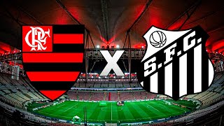 Flamengo 1x2 Santos AO VIVO  RODADA 31  BRASILEIRÃO 2023  01112023 [upl. by Aivekahs]