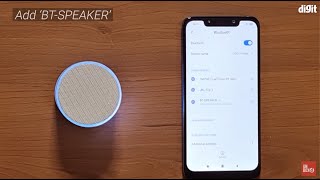 Music Mini Bluetooth Speaker  How to Pair [upl. by Anawot746]