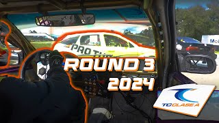 Carrera Round 3 2024  TC Clase A Colombia  Onboard Completo [upl. by Ayvid]