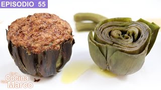 Alcachofas recetas faciles rellenas al horno y a la italiana 🌳 [upl. by Kloman]