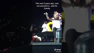 Harry Styles gesturing to Camila Cabello at a one direction concert onedirection shorts [upl. by Aver141]