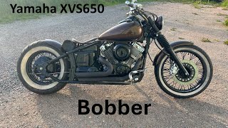 Yamaha XVS650 Bobber [upl. by Olds929]