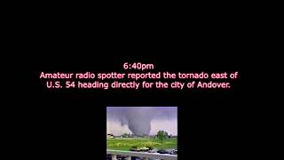 Wichita Andover Kansas F5 Tornado  Synced View  1991 Part 3 V06 [upl. by Bicknell]