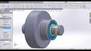 SolidWorks Tutorial 3 Congé et Chanfrein  Débutant [upl. by Urana]