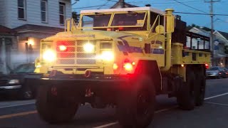 Apparatus Leaving Shartlesville 2018 [upl. by Eikkin305]