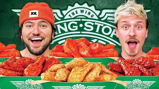 Trying EVERY Wing Flavor From Wingstop [upl. by Wes]