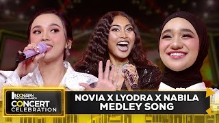 Novia X Lyodra X Nabila  Medley Song  INDONESIAN TELEVISION AWARDS CONCERT CELEBRATION 2023 [upl. by Eibbed321]