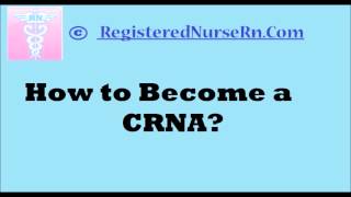 Nurse Anesthetist  CRNA  What you need to know about choosing a career as a Nurse Anesthetist [upl. by Maury]