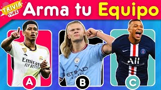 ¿Qué jugador prefieres  ELIGE UN JUGADOR PARA TU EQUIPO  Quiz FÚTBOL ⚽  Arma Tu Equipo [upl. by Htebizile295]