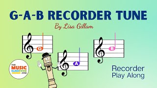 EASY Recorder Song for Beginners B A G [upl. by Combs]