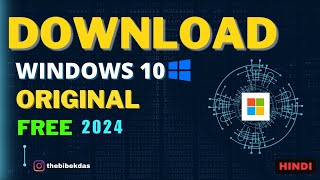 Windows 10 Download Original version in Hindi  Learning About Microsoft [upl. by Eizzil991]