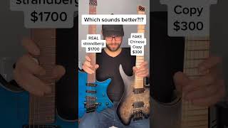 REAL Strandberg Vs FAKE Strandberg [upl. by Fritts]