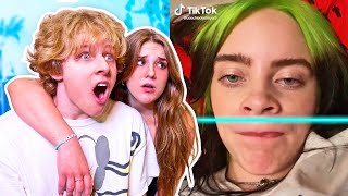 REACTING TO THE WORLDS MOST VIEWED TIKTOKS  Lev Cameron [upl. by Pax]