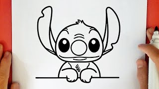 COMMENT DESSINER STITCH [upl. by Ahsima]