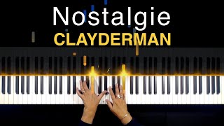 Nostalgy  Clayderman  piano tutorial [upl. by Mcspadden]