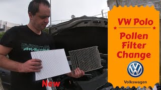 How to Replace Cabin Pollen Filter Volkswagen VW Polo 6N2 [upl. by Eulalie393]