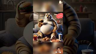 🐯Fat Tiger Love Story i0😍🐱catlover petsRemixshorts cat [upl. by Lourie]