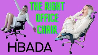 HBADA E3 Ergonomic Chair Supreme Office Chair Review [upl. by Divaj]