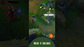 Master yi mainler neden böyle  leagueoflegends shaco bestshaco [upl. by Atnom]