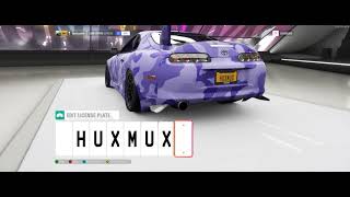 How to remove license plate in Forza Horizon 4 2021 [upl. by Otti]