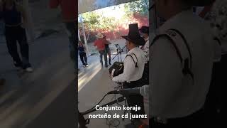 Porque te vas de mi conjunto koraje norteño de cd juarez [upl. by Yelime]